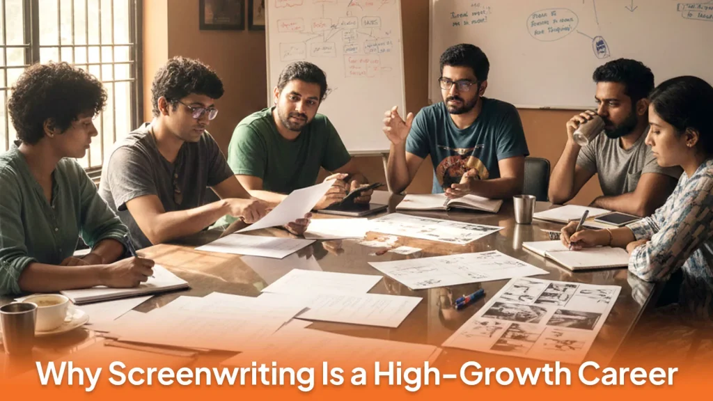 Why Screenwriting Is a High-Growth Career