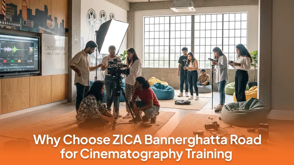 Why Choose ZICA Bannerghatta Road for Cinematography Training